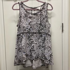 LC Lauren Conrad Floral Top
